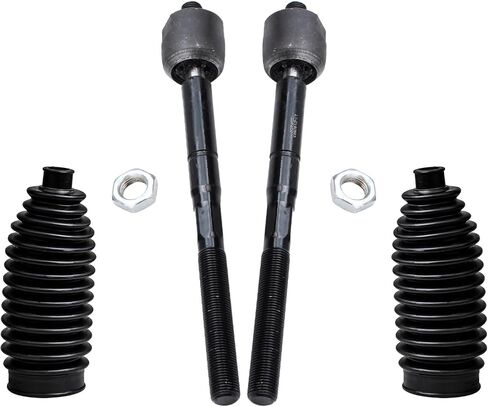 Detroit Axle - Front 10pc Suspension Kit for 04-10 Toyota Sienna, 4 Outer & Inner Tie Rod Ends 2 Sway Bars 2 Ball Joints 2 Boots 2004 2005 2006 2007 2008 2009 2010 Replacement in Saudi Arabia