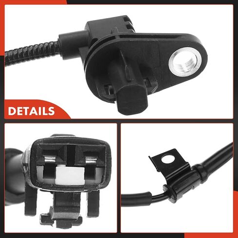 A -premium ABS Wheel Speed Sensor متوافق مع نماذج Hyundai - Elantra 2007 2008 ، 2.0L - جانب السائق الأيسر الأمامي ، استبدل# 598102H300 in Saudi Arabia