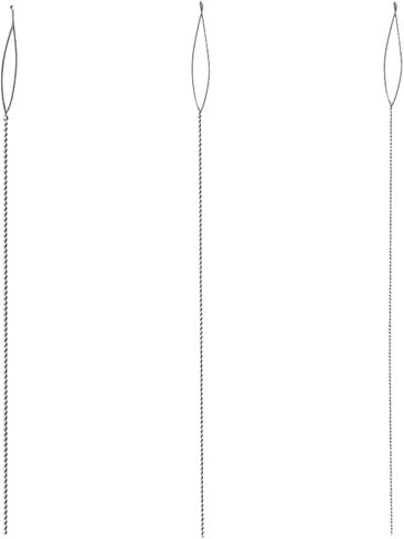 Beadalon Collapsible Eye Beading Needles, Extra Heavy 0.60 mm / .024 inches Diameter, 2.5 inches Length, 4 pc in Saudi Arabia