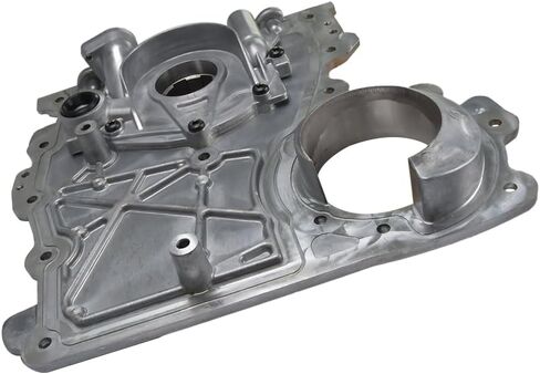 REVO Engine Timing Chain Cover with Oil Pump Replacement for Chevy Colorado Trailblazer Rainier CXL Canyon Envoy 12628565 12601932 in Saudi Arabia