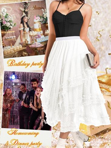 تنورة Kaei & Shi Heart Tulle ، تنانير شكك شكش للنساء ، تاريخ حفل زفاف عيد ميلاد الحفل in Kuwait