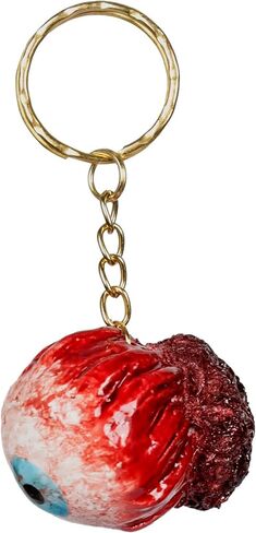 Ghoulish Productions LaTex Eye-keychain على شكل عيون ، سحر مفاتيح مفاتيح لتخصيص مفاتيحك وحقيبة الظهر وتصميم الحقائب وتصميم الهالوين in Saudi Arabia