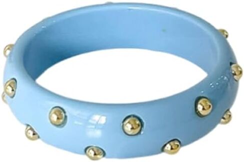 Punk Colorful Shimmer Acrylic Resin Bangle Bracelet Transparent Plastic Wristbands Wide Irregular Geometric Cuff Bangle Bracelet for Women Jewelry in Saudi Arabia