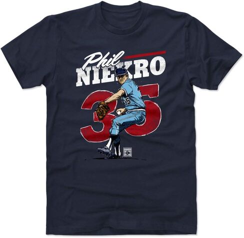 500 LEVEL Phil Niekro Shirt - Vintage Atlanta Baseball Men's Apparel - Phil Niekro Retro in Saudi Arabia
