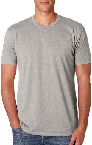 Next Level Premium Fitted CVC Crew Tee Silk Large (Pack of 5) in Saudi Arabia