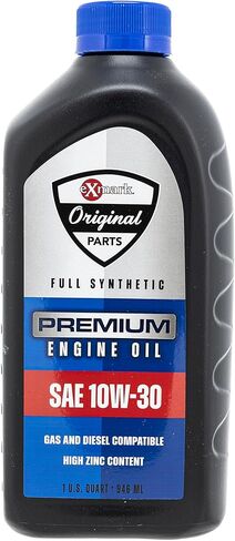 Exmark 135-2566 زيت المحرك 10W-30 زجاجة ربع الاصطناعية الكاملة 3 حزمة in Saudi Arabia
