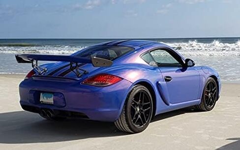 VViViD+ Gloss Super Hero Blue Premium Vinyl Wrap Film (1/2ft x 5ft) in Saudi Arabia