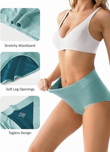 TIICHOO Incontinence Underwear for Women Leak Proof Protective Underwear 5 Pack in Saudi Arabia