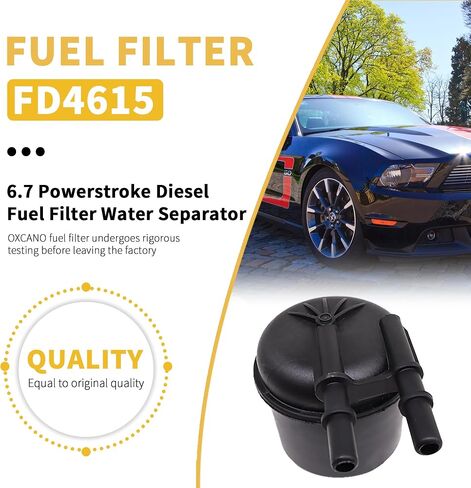 6.7 Powerstroke Diesel Fuel Filter Water Separator FD4615 Motorcraft Fuel Filter BC3Z-9N184-B Compatible with Ford F250,F350,F450,F550 6.7L V8 2011-2016,Super Duty Truck 5 Micron Diesel in Saudi Arabia