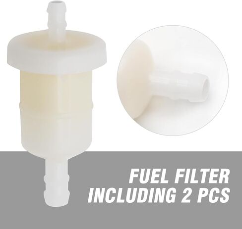 Uoienrt 2pcs استبدال مرشح الوقود المضمّن لـ Nissan Tohatsu Mercury Marine 2-Cycle 4-Stroke Outboards يحل محل 369022300m 369-0230-0 36902-2300 in Saudi Arabia