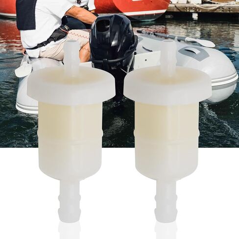 Uoienrt 2pcs استبدال مرشح الوقود المضمّن لـ Nissan Tohatsu Mercury Marine 2-Cycle 4-Stroke Outboards يحل محل 369022300m 369-0230-0 36902-2300 in Saudi Arabia