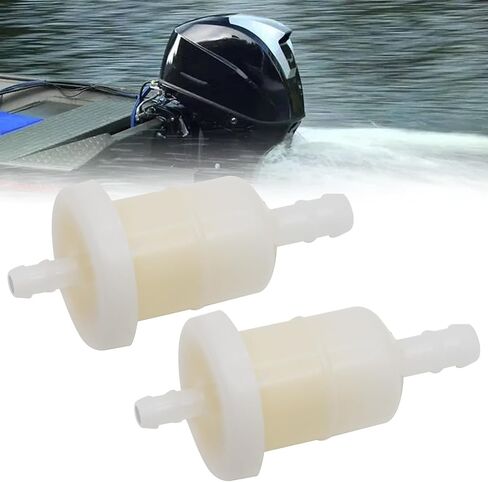 Uoienrt 2pcs استبدال مرشح الوقود المضمّن لـ Nissan Tohatsu Mercury Marine 2-Cycle 4-Stroke Outboards يحل محل 369022300m 369-0230-0 36902-2300 in Saudi Arabia