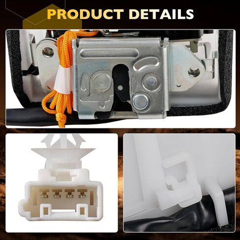 69110-35080 محرك قفل الباب الخلفي في Trunk متوافق مع Toyota 4runner 2010-2019 ، قفل الجذع استبدل#69110-35081 69110-35082 DLA1500 in Saudi Arabia