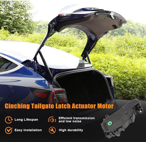 FZJDSD Cinching Tailgate Latch Actuator Motor - Compatible with Tesla Model S (2012-2021) - Replaces 100354900D, 1003549-00-D - Tailgate Lock Motor Replacement Part in Saudi Arabia