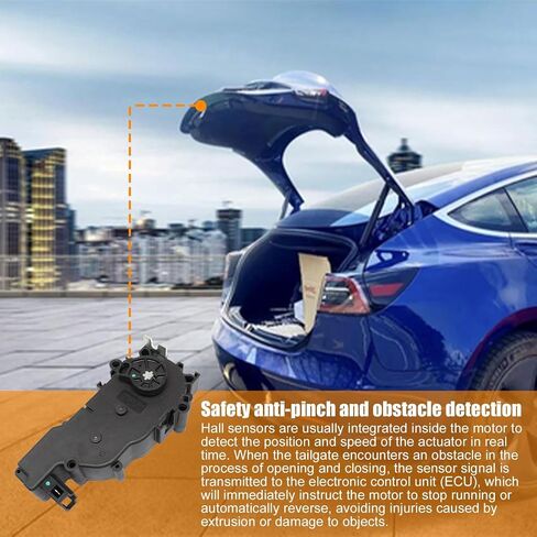 FZJDSD Cinching Tailgate Latch Actuator Motor - Compatible with Tesla Model S (2012-2021) - Replaces 100354900D, 1003549-00-D - Tailgate Lock Motor Replacement Part in Saudi Arabia