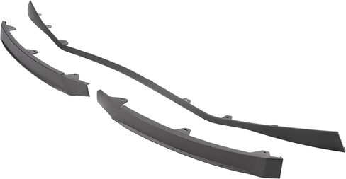 HECASA 3Pcs Front Bumper Valance Compatible with 2014-2020 Chevy Chevrolet Impala Lower Bumper Valance Apron Air Dam Protector Replacement for GM1092239C GM1092237 GM1092238 Black Plastic in Saudi Arabia