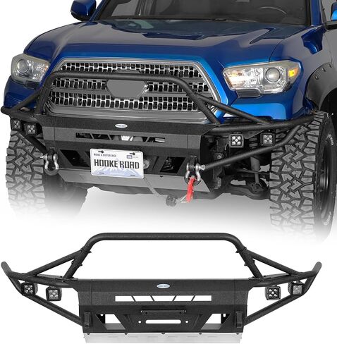 HOOKE ROAD EXPLORERX MOBER LOUSPER TOYOTA TACOMA 3RD GEN 2016 2017 2018 2019 2020 2021 2022 2023 ، مصد أنبوبي على الطرق in Saudi Arabia