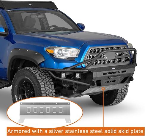 HOOKE ROAD EXPLORERX MOBER LOUSPER TOYOTA TACOMA 3RD GEN 2016 2017 2018 2019 2020 2021 2022 2023 ، مصد أنبوبي على الطرق in Saudi Arabia