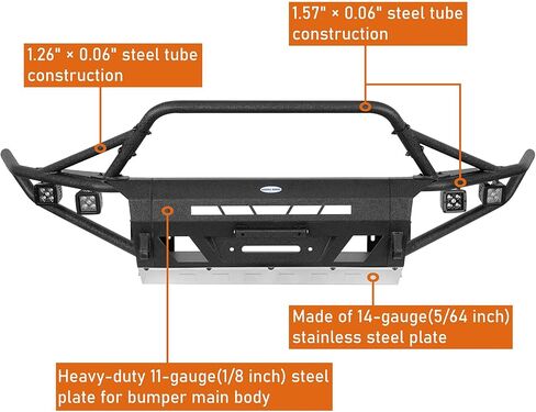 HOOKE ROAD EXPLORERX MOBER LOUSPER TOYOTA TACOMA 3RD GEN 2016 2017 2018 2019 2020 2021 2022 2023 ، مصد أنبوبي على الطرق in Saudi Arabia
