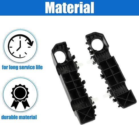 X AUTOHAUX 1 Pair Left and Right Side Front Bumper Mounting Support Bracket 86513A7000 86514A7000 for Kia Forte 2014 2015 2016 in Saudi Arabia