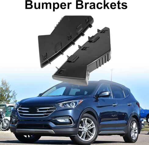 XQSMWF Front Driver Side Passenger Bumper Brackets متوافقة مع Hyundai Santa Fe Sport 2013-2019# 865512W000 HY1043132 HY1042132 86552W000 in Saudi Arabia