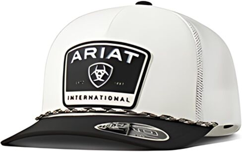 ARIAT MEN WHITE FLEXFIT 110 CAPER TRACKER مع رقعة مطاطية in Saudi Arabia