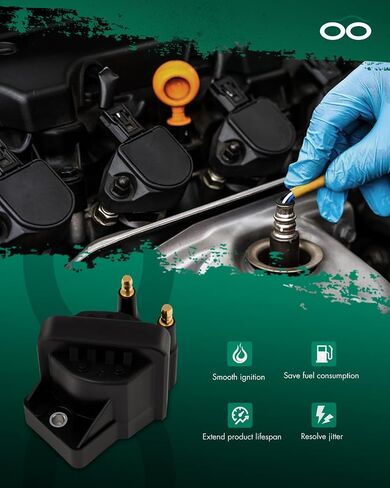 Scitoo Ignition Coil Coils Pack Fits for Pontiac Montana 3.4L 1999-2005 for Grand Prix 3.8L 1997-2008 for Oldsmobile alero 3.4L 1999-2004 for buick for allure 3.8l 2005-2009 dr39 d545 d555 1 pcs in Saudi Arabia