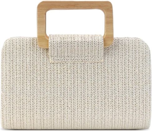 محفظة قطر القش للنساء ، أعلى مقبض المساء حقيبة اليد رافيا كتف الكتف حقيبة الصيف الشاطئ محفظة 2025 in Kuwait