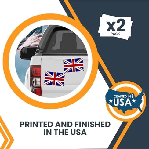 Magnet Me Up England Flag Car Magnet - 3 × 5 بوصات - فينيل مطبوع للأشعة فوق البنفسجية - شارات مغناطيسية قوية ، لسيارات الدفع الرباعي أو الشاحنة أو الثلاجة أو الخزانة أو صندوق الأدوات أو المكتب - متين ، بلون كامل ، مصنوع في الولايات المتحدة الأمريكية in Kuwait