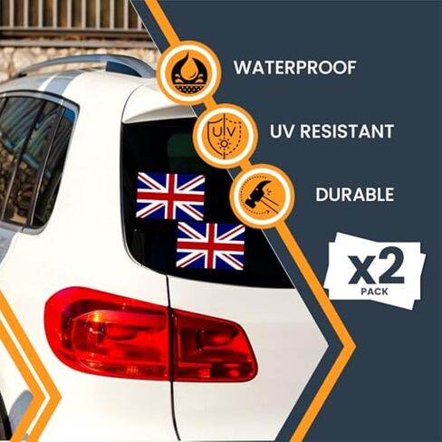 Magnet Me Up England Flag Car Magnet - 3 × 5 بوصات - فينيل مطبوع للأشعة فوق البنفسجية - شارات مغناطيسية قوية ، لسيارات الدفع الرباعي أو الشاحنة أو الثلاجة أو الخزانة أو صندوق الأدوات أو المكتب - متين ، بلون كامل ، مصنوع في الولايات المتحدة الأمريكية in Kuwait