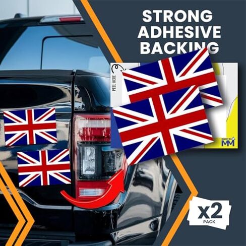 Magnet Me Up England Flag Car Magnet - 3 × 5 بوصات - فينيل مطبوع للأشعة فوق البنفسجية - شارات مغناطيسية قوية ، لسيارات الدفع الرباعي أو الشاحنة أو الثلاجة أو الخزانة أو صندوق الأدوات أو المكتب - متين ، بلون كامل ، مصنوع في الولايات المتحدة الأمريكية in Kuwait