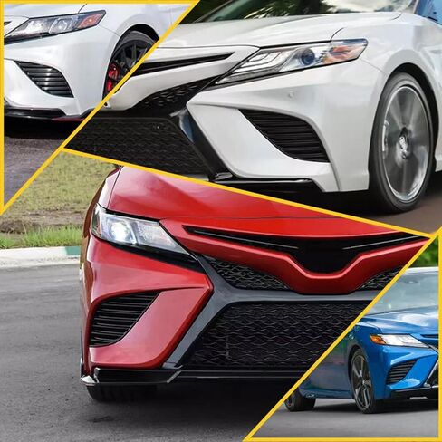 1 Pair Front Driving Fog Light Bezel Cover for Toyota Camry SE XSE 2018-2020 Replaces 81481-06170, 81481-06180 in Saudi Arabia