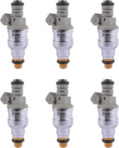 مجموعة من 6 حاقن وقود 822-11112 استبدال Ford F-150 F-250 F-350 E-150 E-250 E-350 1993 1994 1995 1996 4.9L يستبدل # F1zz9F593B 82211122 in Saudi Arabia