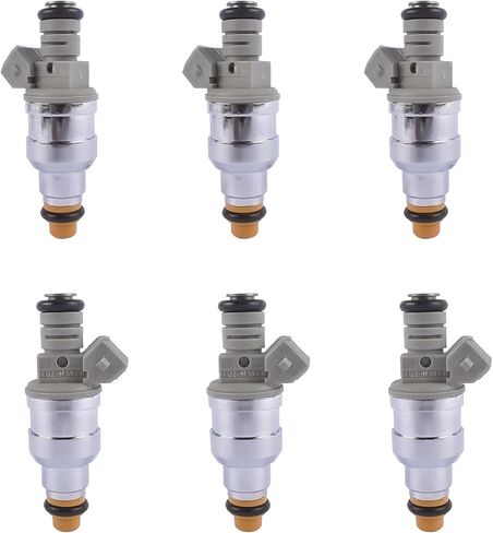 مجموعة من 6 حاقن وقود 822-11112 استبدال Ford F-150 F-250 F-350 E-150 E-250 E-350 1993 1994 1995 1996 4.9L يستبدل # F1zz9F593B 82211122 in Saudi Arabia