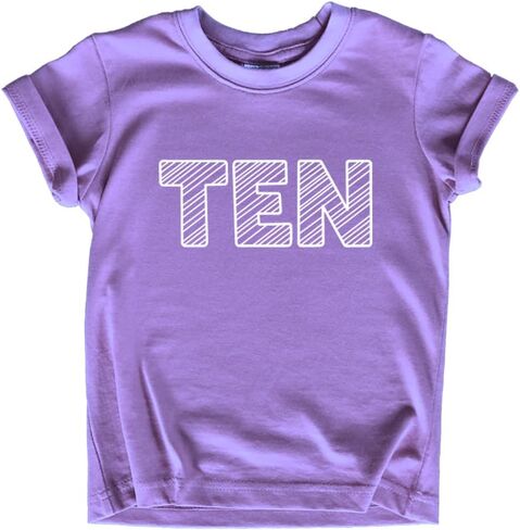 10th Birthday Shirt Girls 10 Years Old Ten Outfit Tenth Tshirt Gift Girl top 10 Birthday in Kuwait