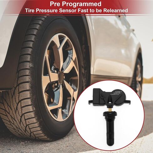 ACROPIX 4Pcs 433MHz Tire Pressure Sensor Tire Pressure Monitoring Sensor for Jeep Grand Cherokee 2016-2019 No.68313387AB in Saudi Arabia