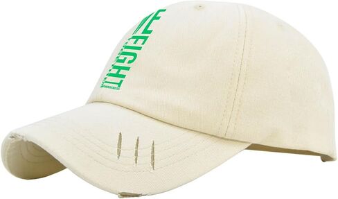 We Fights Together Glaucoma Awareness Hats for Mens Washed Distressed Baseball Caps Low Washed Running Hat Breathable in Saudi Arabia