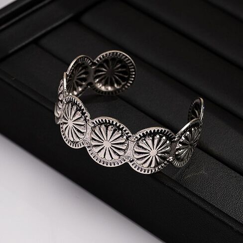 أساور تاينيتيان الغربية الطويلة للنساء الذهب المجوهرات الغربية في الفيروز أساور الكفة للنساء ملابس بوهو العصرية الفساتين 2025 in Kuwait