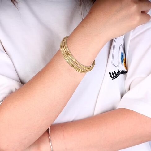 Milakoo Dainty Multilayer Bracelet القابلة للتكديس قابلة للتكدي in Saudi Arabia