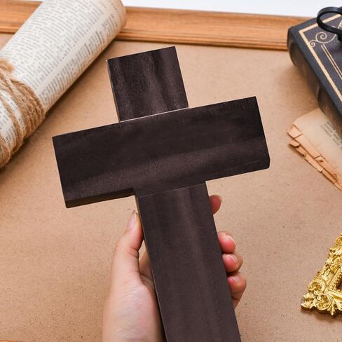 NCPLYGOU 12pcs Crucifix Cross Catholic,Crucifix Standing Cross,Tabletop Cross,Plastic Desktop Wall Mounted Jesus Christ Catholic Cross for Home Decor,7 inches in Saudi Arabia
