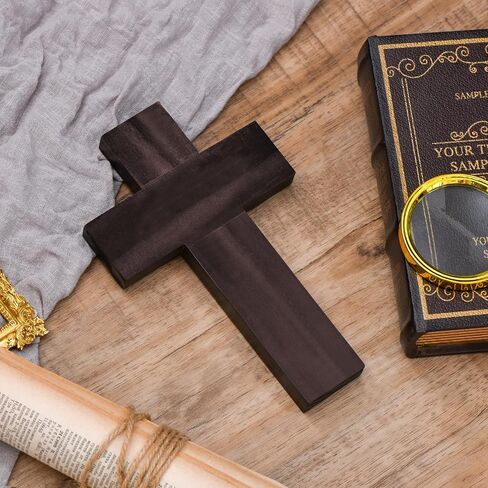 NCPLYGOU 12pcs Crucifix Cross Catholic,Crucifix Standing Cross,Tabletop Cross,Plastic Desktop Wall Mounted Jesus Christ Catholic Cross for Home Decor,7 inches in Saudi Arabia