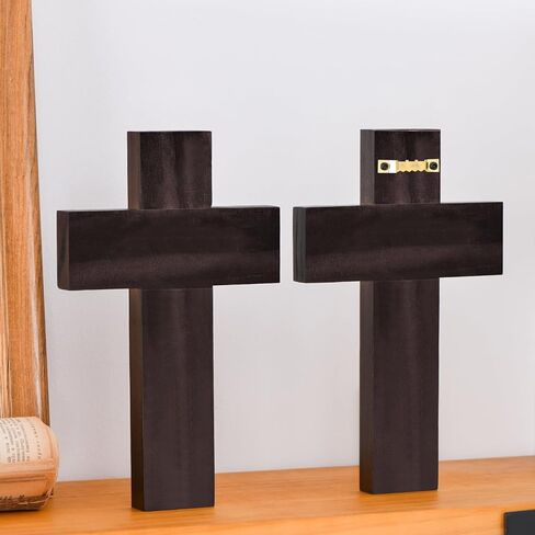NCPLYGOU 12pcs Crucifix Cross Catholic,Crucifix Standing Cross,Tabletop Cross,Plastic Desktop Wall Mounted Jesus Christ Catholic Cross for Home Decor,7 inches in Saudi Arabia