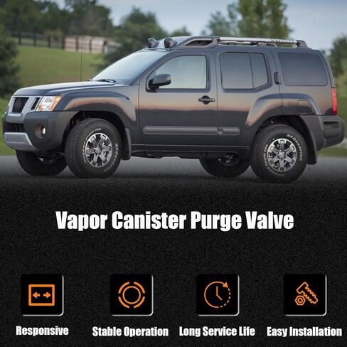 تبخير علبة VAPOR PURGE VALVE FIT FIT INFINITI QX56 2004،2010 ، لنيسان فرونتير 2005-2016 ، 2012-2016 NV1500 NV2500 NV3500 ، 2004-2015 ARMADA TITAN ، استبدل# 14930-7S000 ، Purge Solenoid Valve in Saudi Arabia