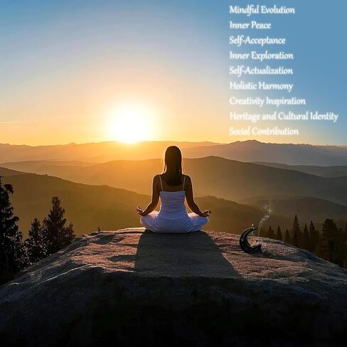 ZenBless Waterfall Incense Holder Sage and Palo Santo Burner for Burning,Wizard Hat Shape Ceramic Ash Catcher Tray for Halloween Decor Meditation Yoga Room in Kuwait