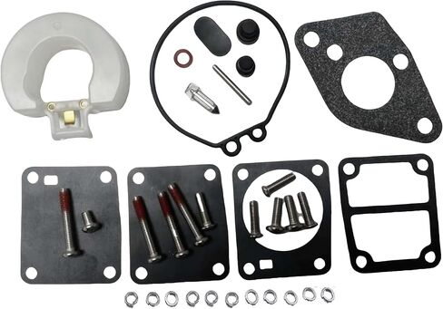 855546A1 Carburetor Repair Kit for Mercury Mariner Outboard 4 5 HP Boat Motor Engine Carb Rebuild Parts Replace 855546A-1 in Saudi Arabia