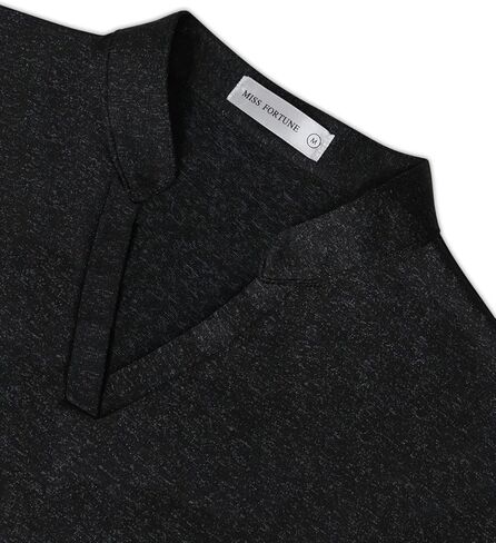 MISS FORTUNE Women's Golf Shirts Workout Tops Polo Short Sleeve V Neck Moisture Wicking Tennis Athletic Clothes in Kuwait