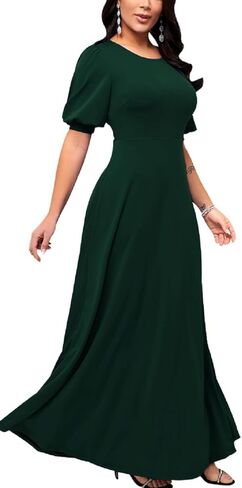 ثياب Maxi sperlucky للنساء أنيقة طويلة فستان طويل الأكمام in Kuwait