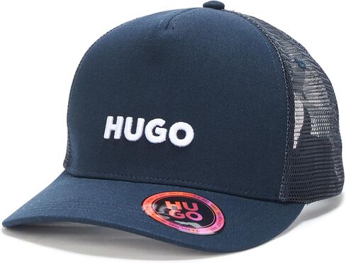 HUGO Men's Small Logo Trucker Hat in Saudi Arabia