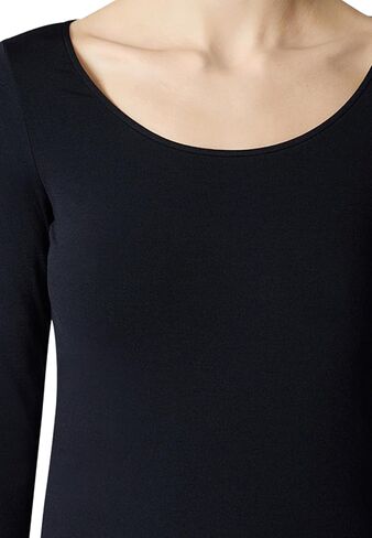 Wolford Luxe Pullover للنساء سلس ميكرومودال رفقة على نطاق واسع مع التصميم البسيط المؤنث in Saudi Arabia