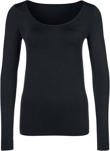 Wolford Luxe Pullover للنساء سلس ميكرومودال رفقة على نطاق واسع مع التصميم البسيط المؤنث in Saudi Arabia